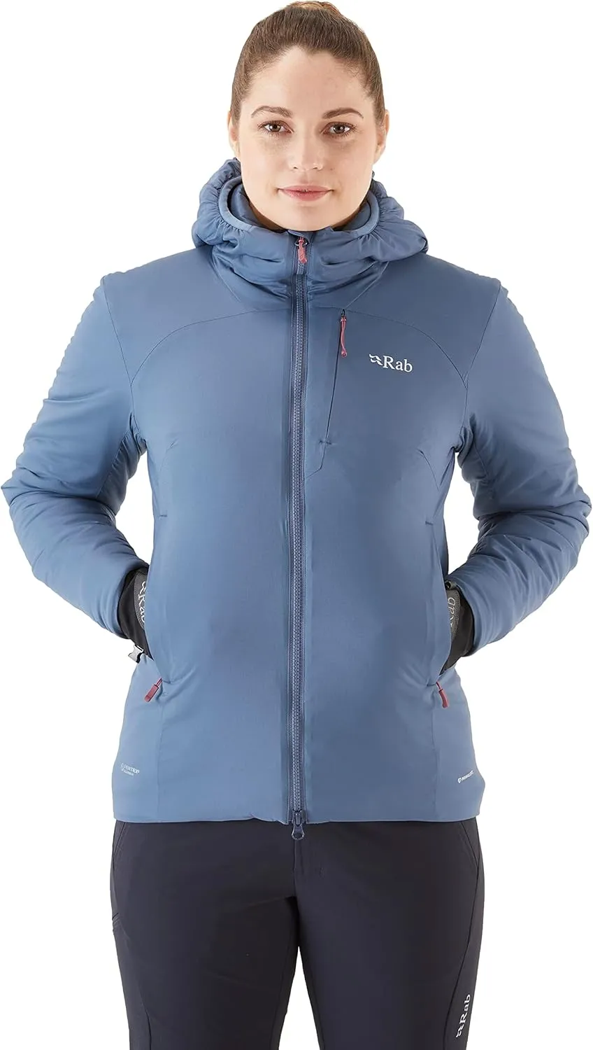 Rab Women’s Xenair Alpine Jacket Synthetic Insulated Coat for Hiking, Skiing, & Climbing