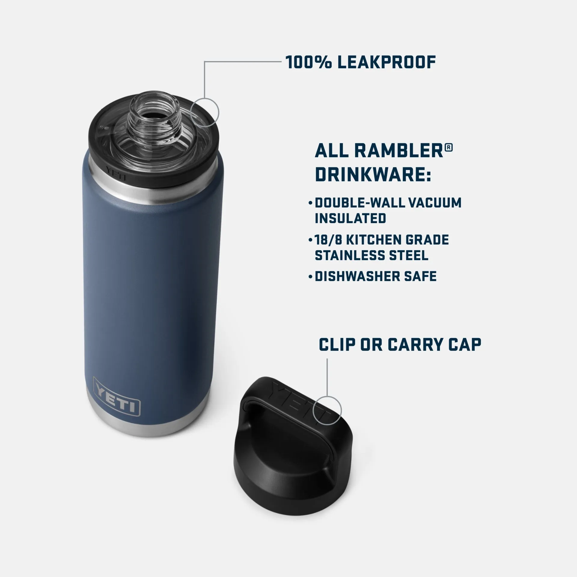 Rambler 26 oz. Water Bottle with Chug Cap
