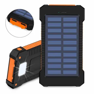 real Solar Power Bank 30000mAh