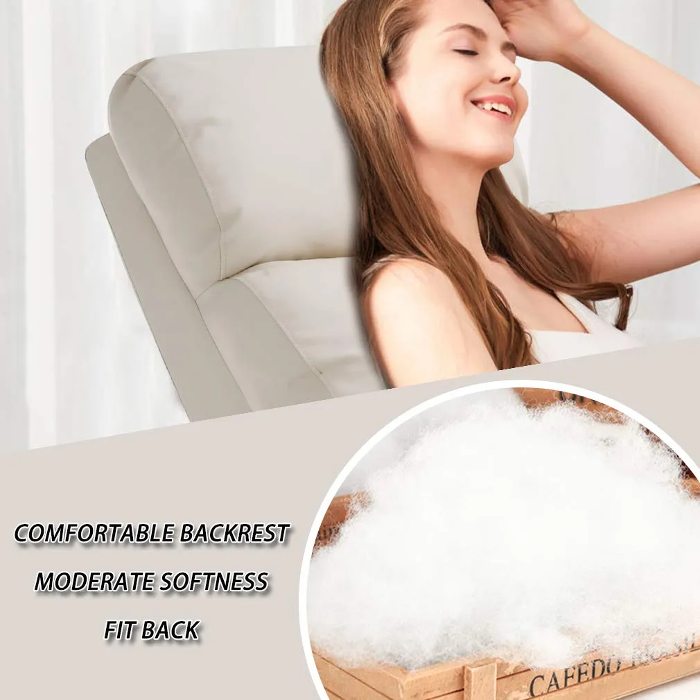 Recliner Chair for Living Room Massage Recliner Home Theater Seating Sofa Reading Chair Winback Single Sofa Modern Reclining Chair Easy Lounge with PU Leather Padded Seat Backrest