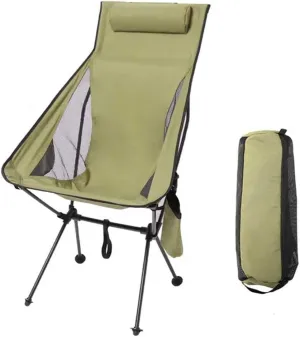 Recliner Chair,Detachable Portable Folding Moon Chair Outdoor Camping Chairs Beach Fishing Chair Ultralight Travel Hiking Picnic Seat Tools