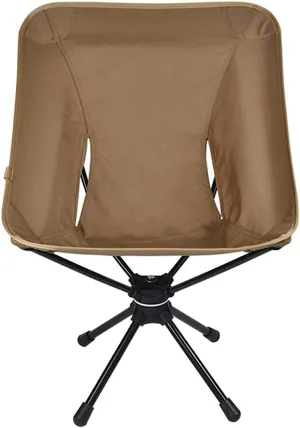 Recliner Chair,Ultralight Folding Swivel Chairs Picnic Beach Fishing Folding Chair Outdoor Backpacking Lightweight Chair with Carry Bag for Camping Hiking,Brown