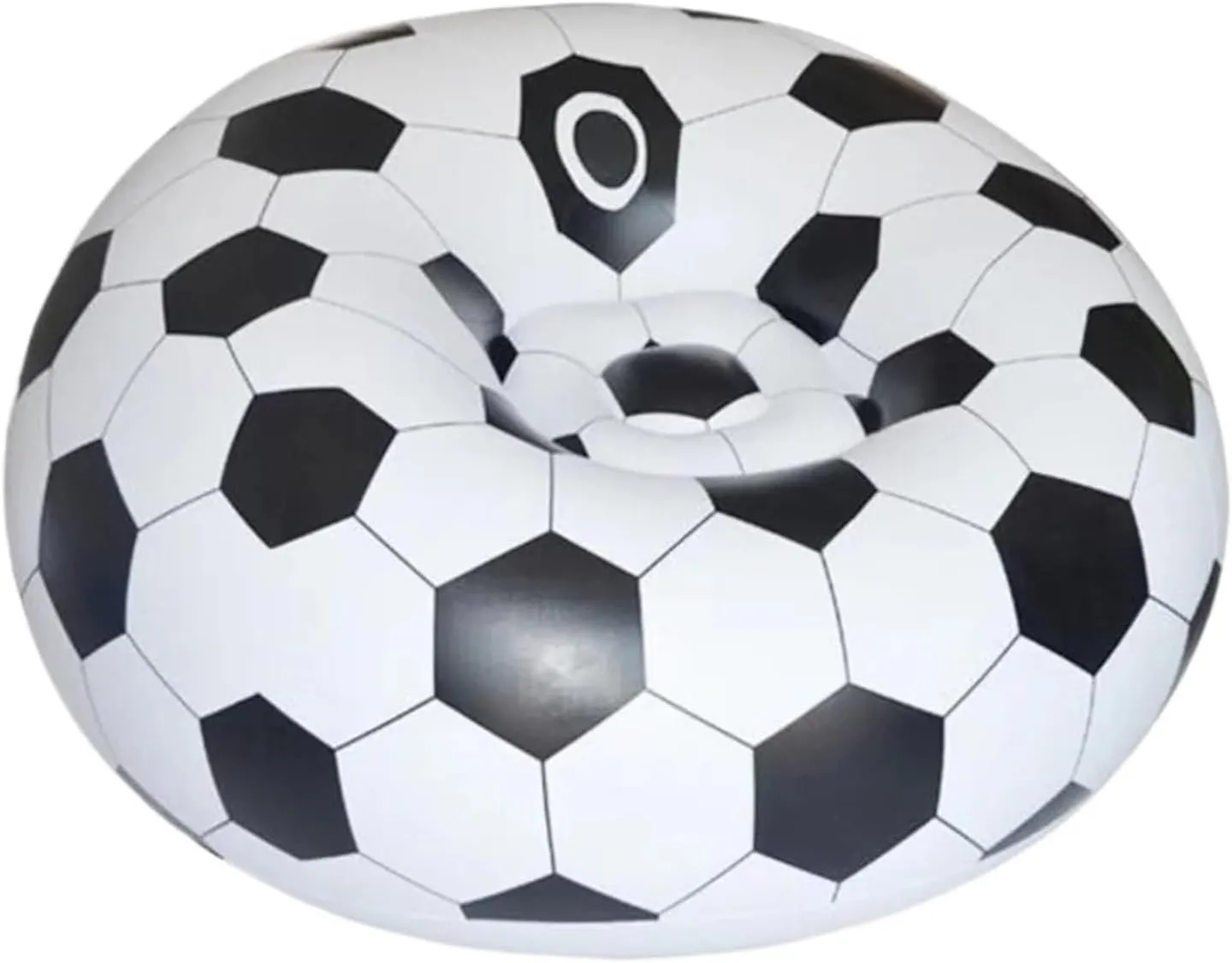 Recliner Football Inflatable Sofa Bean Bag Chair Portable Party Lazy Folding Garden Chaise Lounge Furniture Portable (Color : Sofa Hand Pump)