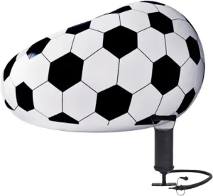 Recliner Football Inflatable Sofa Bean Bag Chair Portable Party Lazy Folding Garden Chaise Lounge Furniture Portable (Color : Sofa Hand Pump)