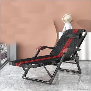Recliner,Lawn Chair,Lounge Chairs,Reclining Folding Chair,Reclining Comfortable Ergonomic,Outdoor Lounge Chairs with Cushion,Camping Chair 40×20mn Tube(Style-1
