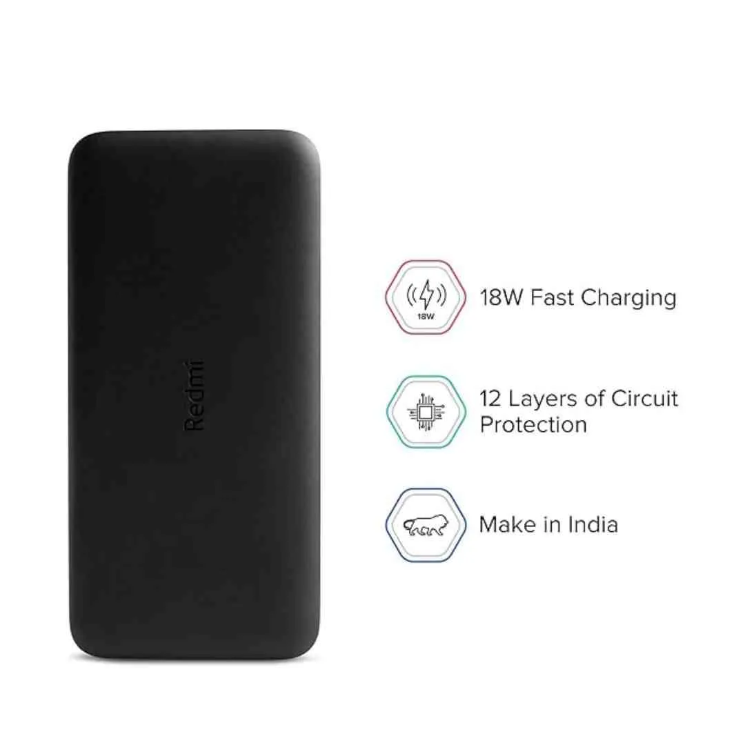 Redmi Power Bank 3i 20000mAh Sandstone Black