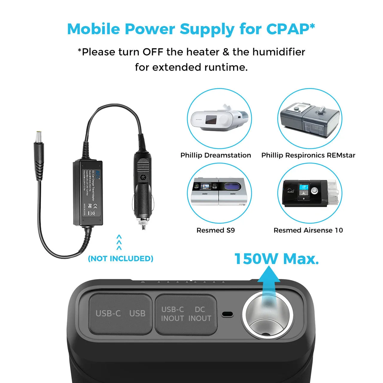 Renogy 72000mAh Laptop Power Bank