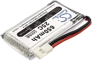 Replacement Battery Compatible with Cheerson CX-30W 650mAh/3.7V