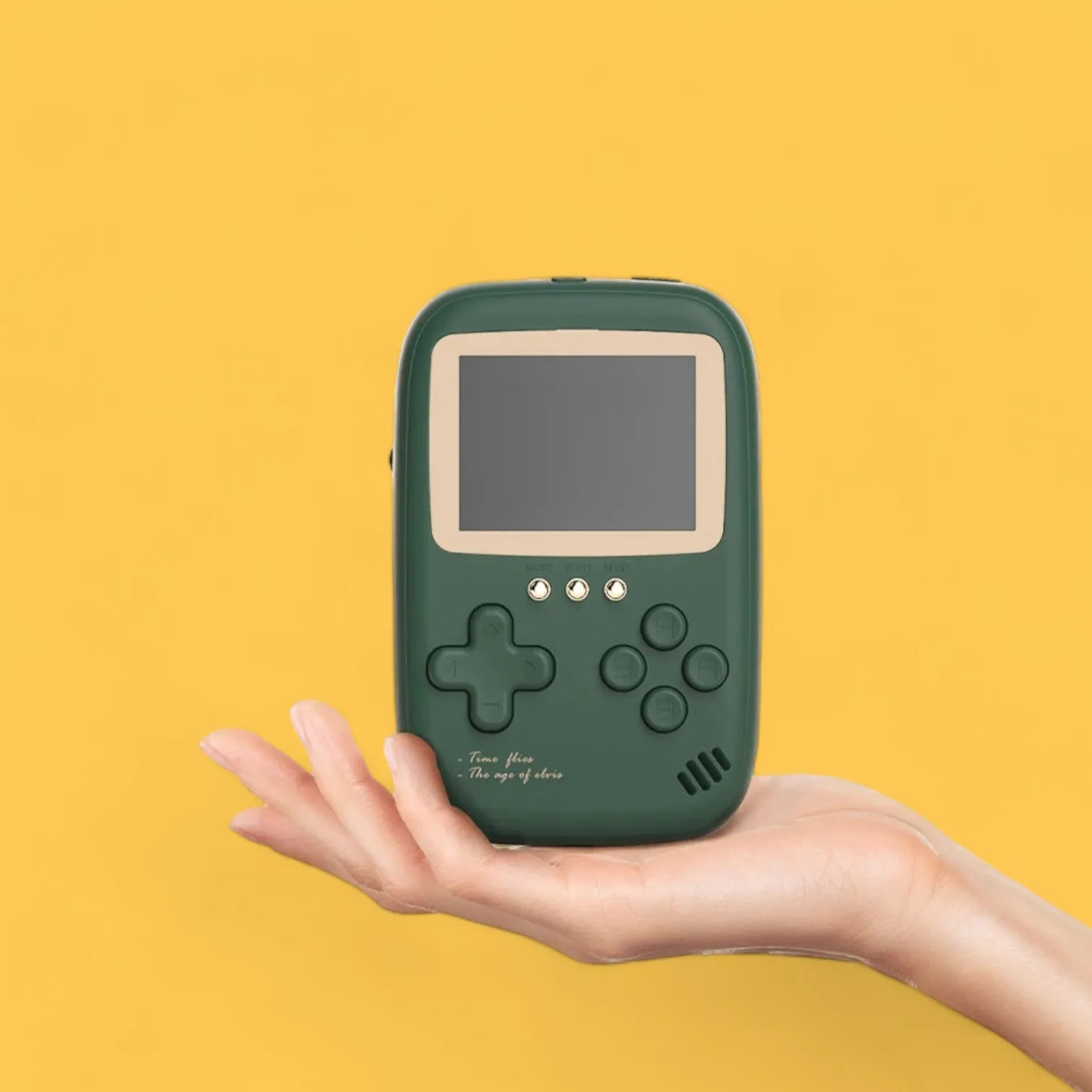 Retro Gamer Power Bank – 10000mAh Dual-USB with 500 Classic Games!