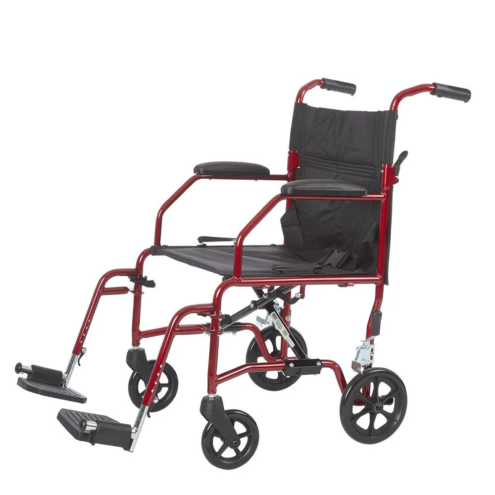Rhythm Healthcare Super Lite 19" Aluminum Companion Transport Chair