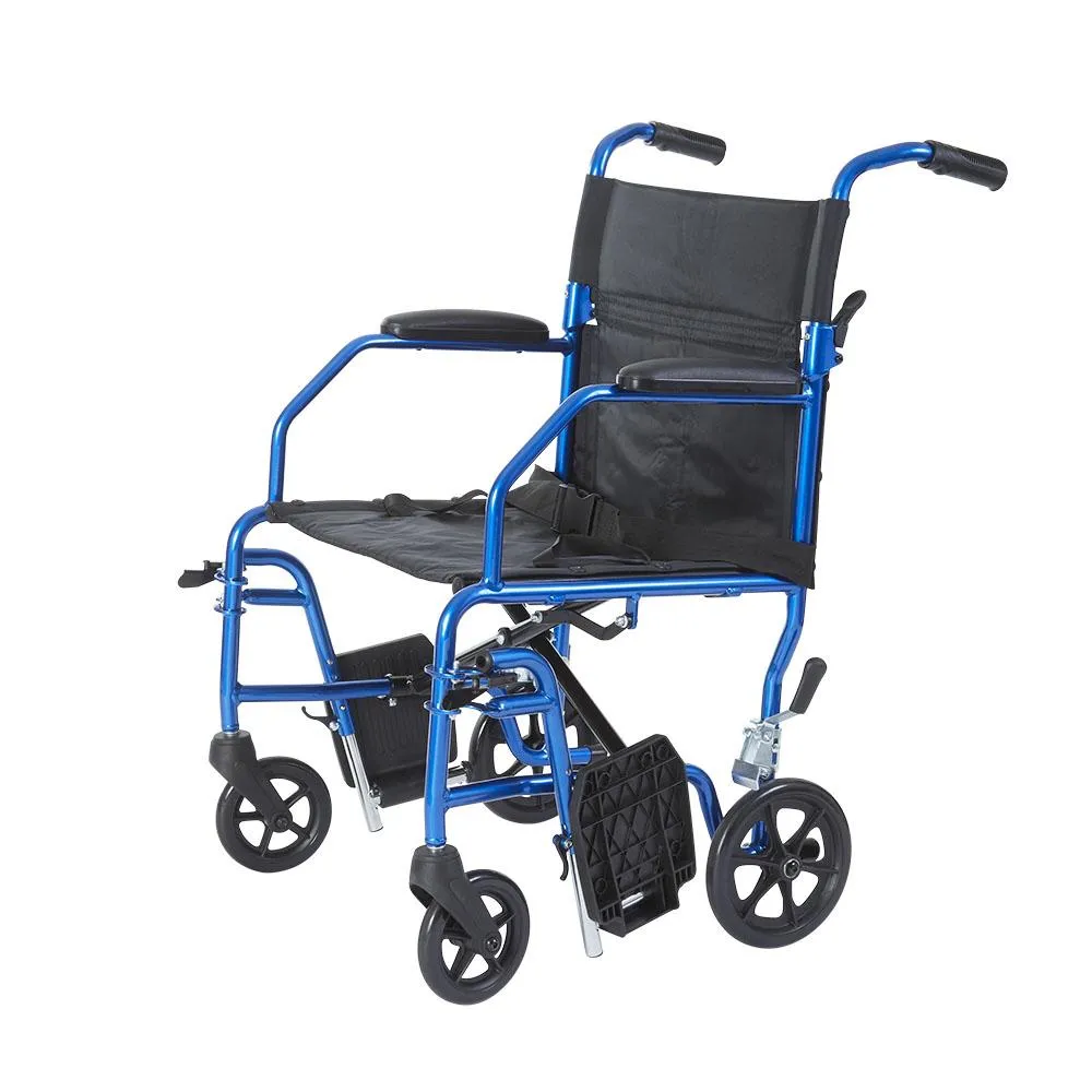 Rhythm Healthcare Super Lite 19" Aluminum Companion Transport Chair