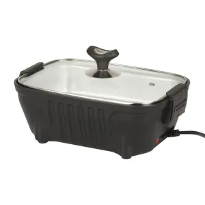 Rovin 12V Portable Lunch Stove with Glass Lid YS2820
