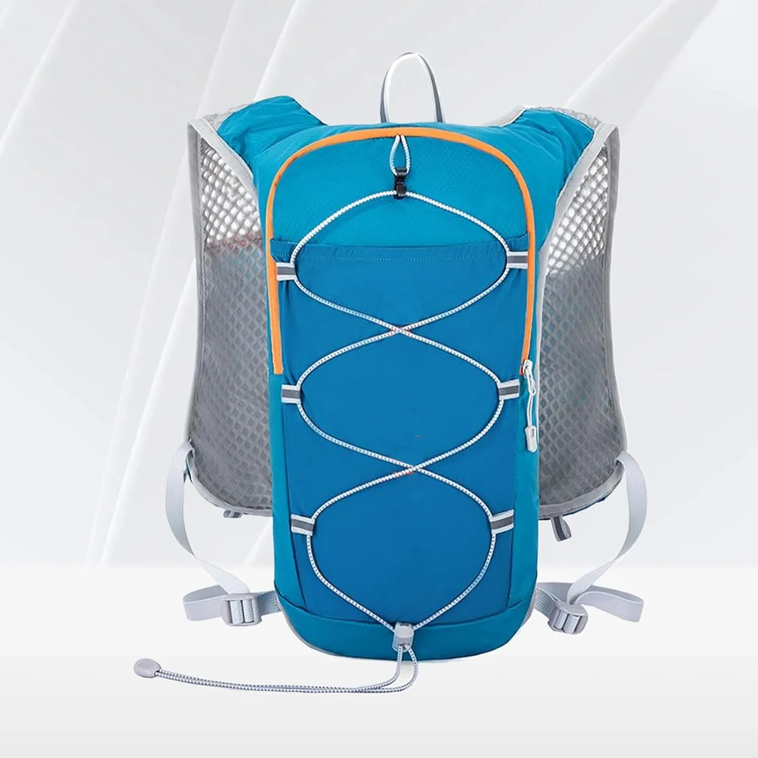 Running Backpack - Lightweight Reflective Backpack, Hydration Pack for | Breathable Water Bladder Backpack, Reflective Cycling Vest for Jogging Trail Running Outdoor Sports Men Women