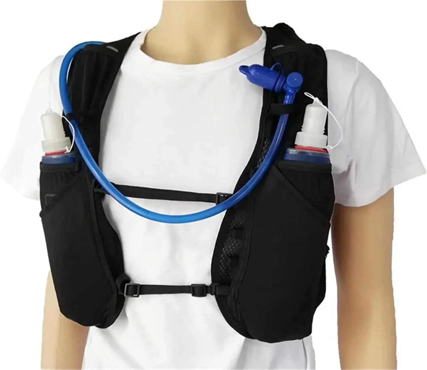 Running Vest Hydration Running Backpack Vest Trail Run Pack Lightweight Marathon Race Sports Bag 8L for Running