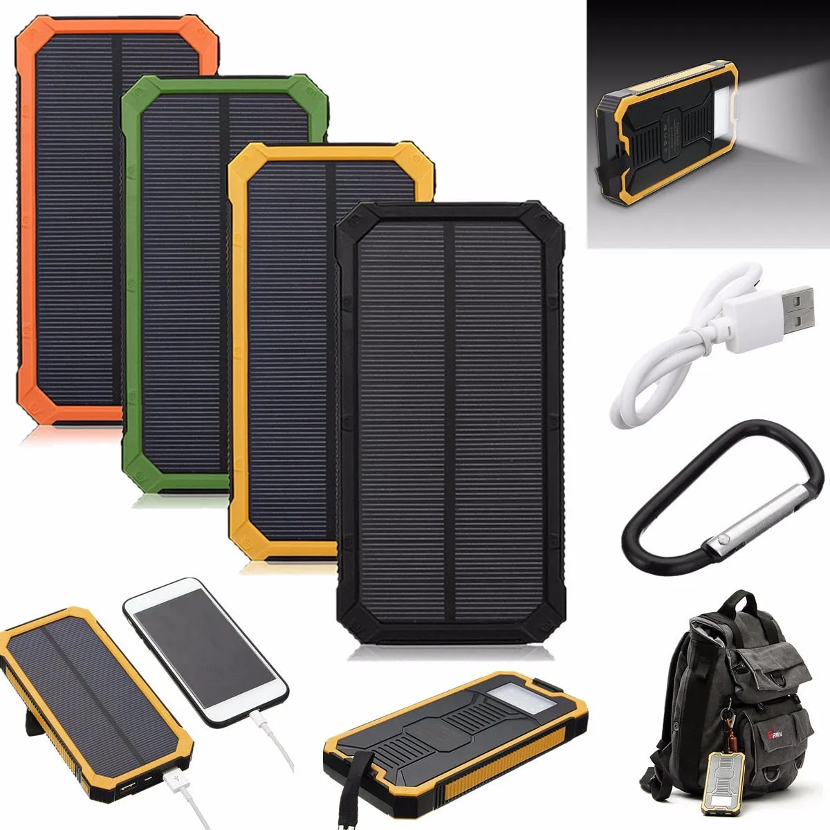RYNX | Portable Battery Pack with Flash Light