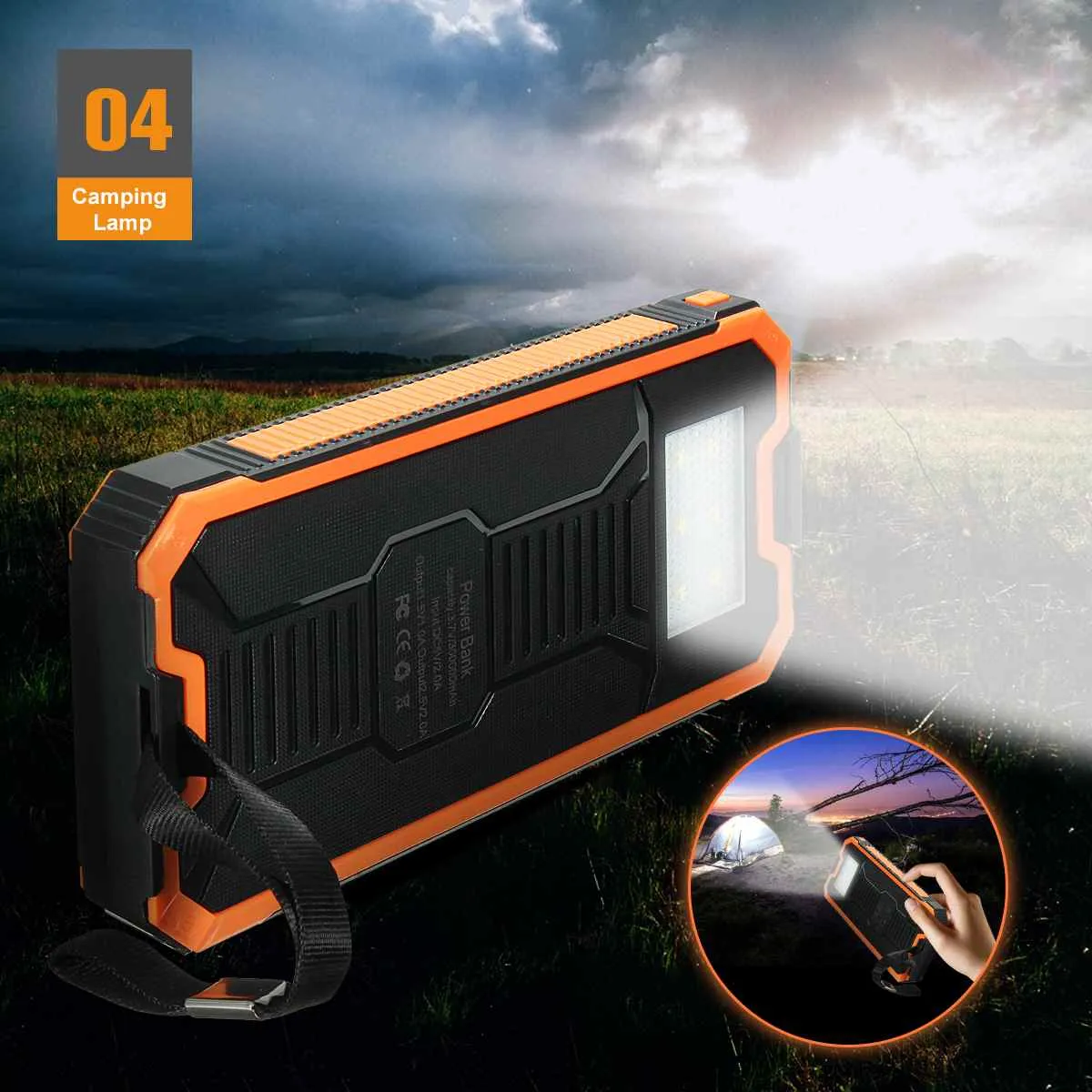 RYNX | Portable Battery Pack with Flash Light