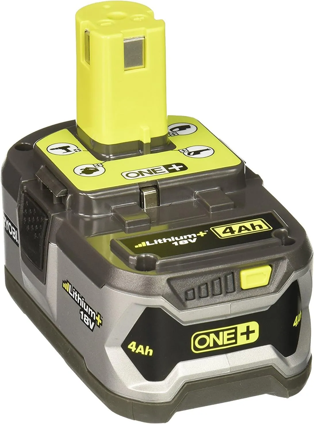 RYOBI P108 4AH One  High Capacity Lithium Ion Battery For RYOBI Power Tools (Single Battery)