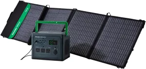 Schneider OffGrid Bundle with a 700W Portable Power Station (PPS700), and a 100W All-in-One Solar Panel and Carrying Case (PSP100)