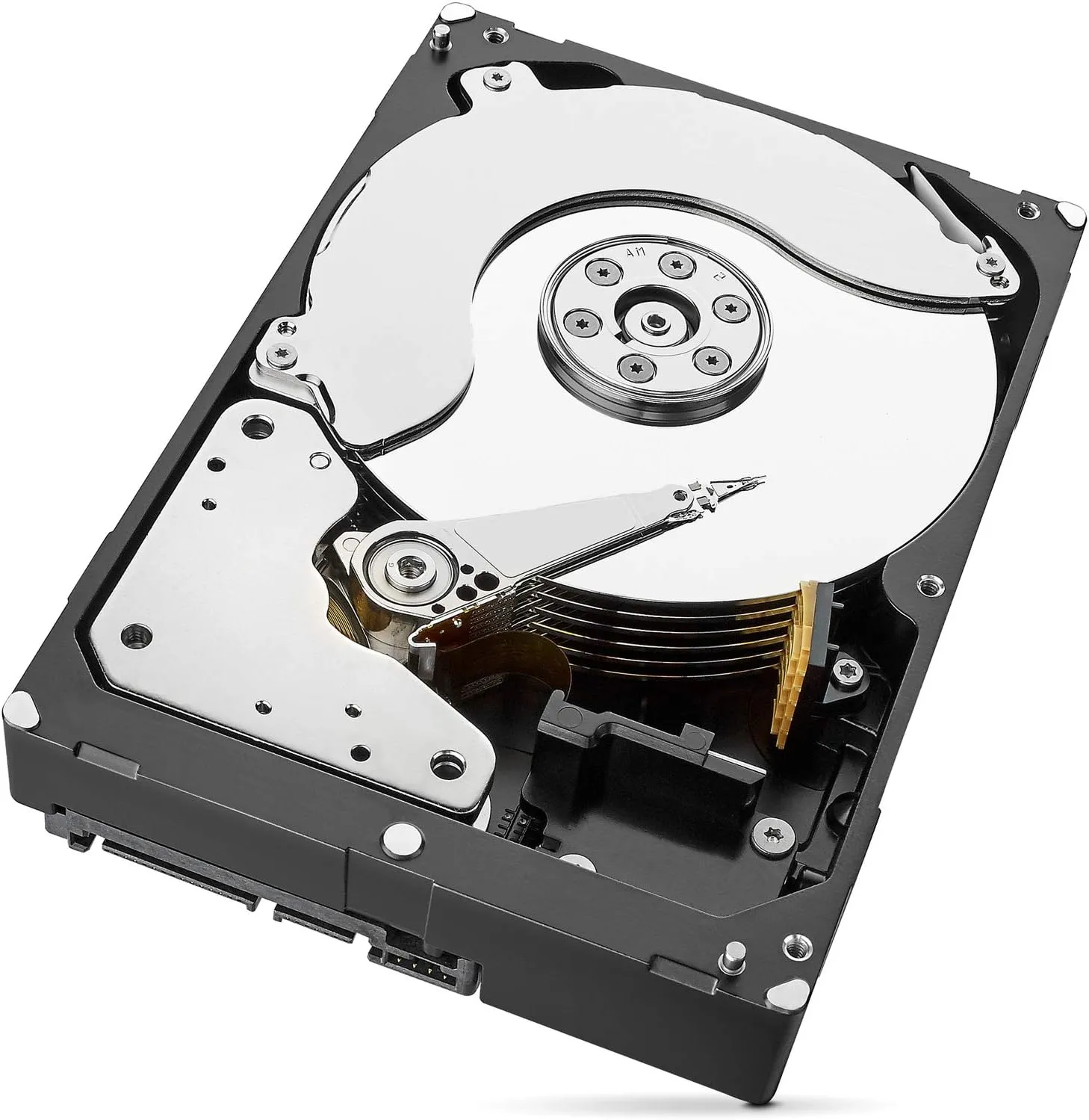 Seagate Exos 7E8 8TB Internal Hard Drive HDD – CMR 3.5 Inch 6Gb/s 7200 RPM 128MB Cache for Enterprise, Data Center – Frustration Free Packaging (ST8000NM000A)