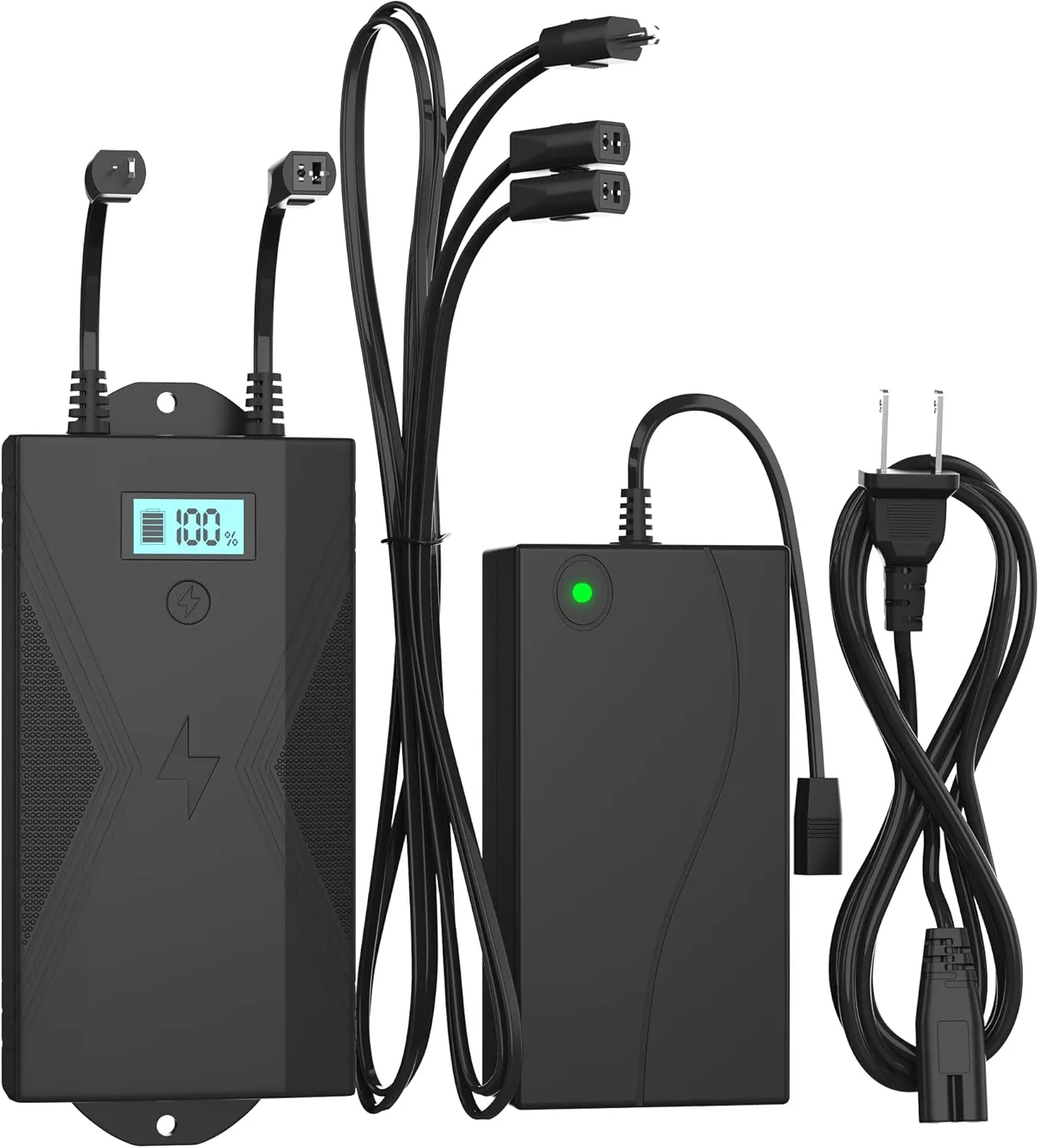 sevkumz 2-Pin Rechargeable Battery Pack for Reclining Furniture,Power Recliner,Electric Lift Chair and Couch, Sofa,Flexsteel Batteries Backup, Power Cord to Charge Cordless, Fit Lazyboy/Okin/Berkline