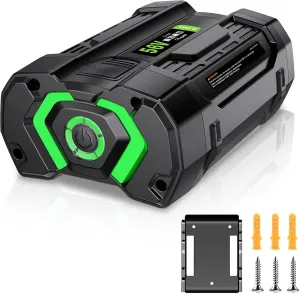 SiKER Replacement for EGO 56V Battery 5.0Ah BA2800T Battery Compatible with All EGO 56 Volt Power Tools
