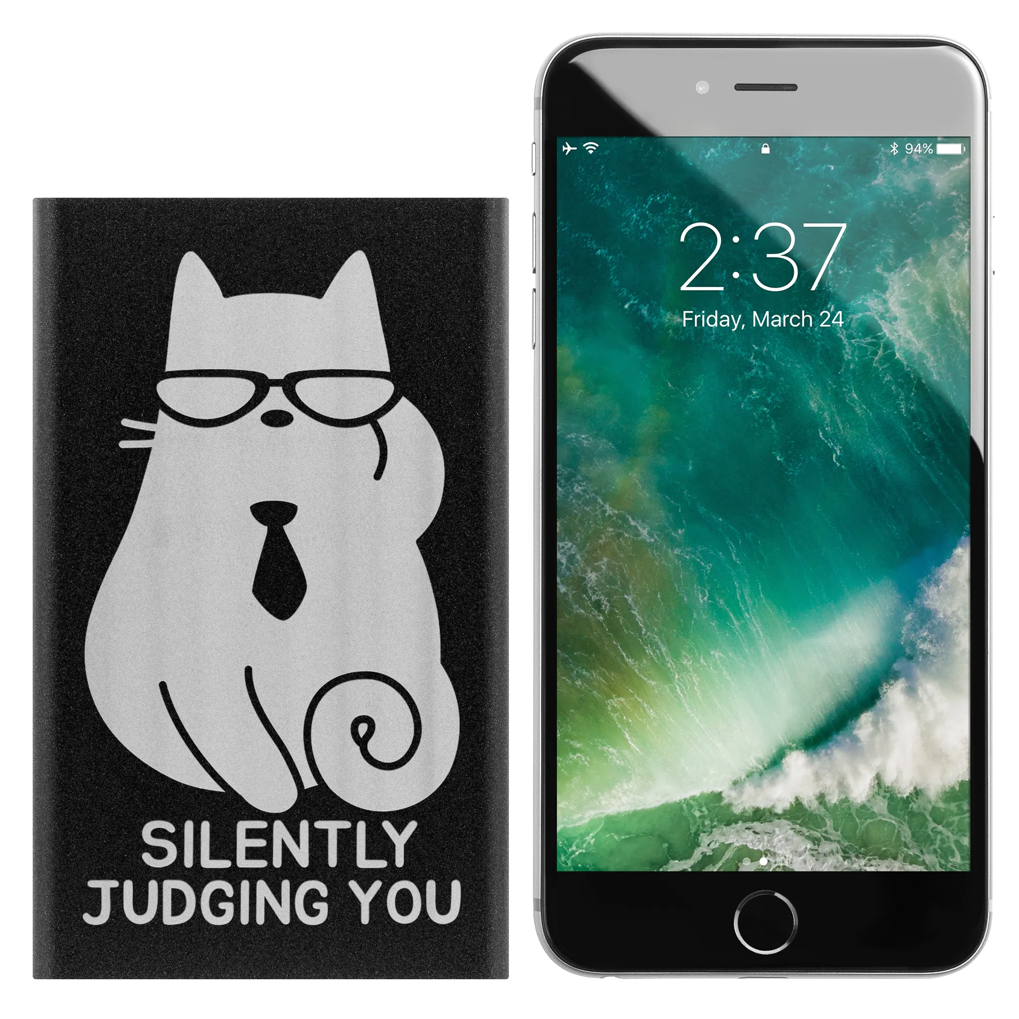 Silently Judging You Power Bank