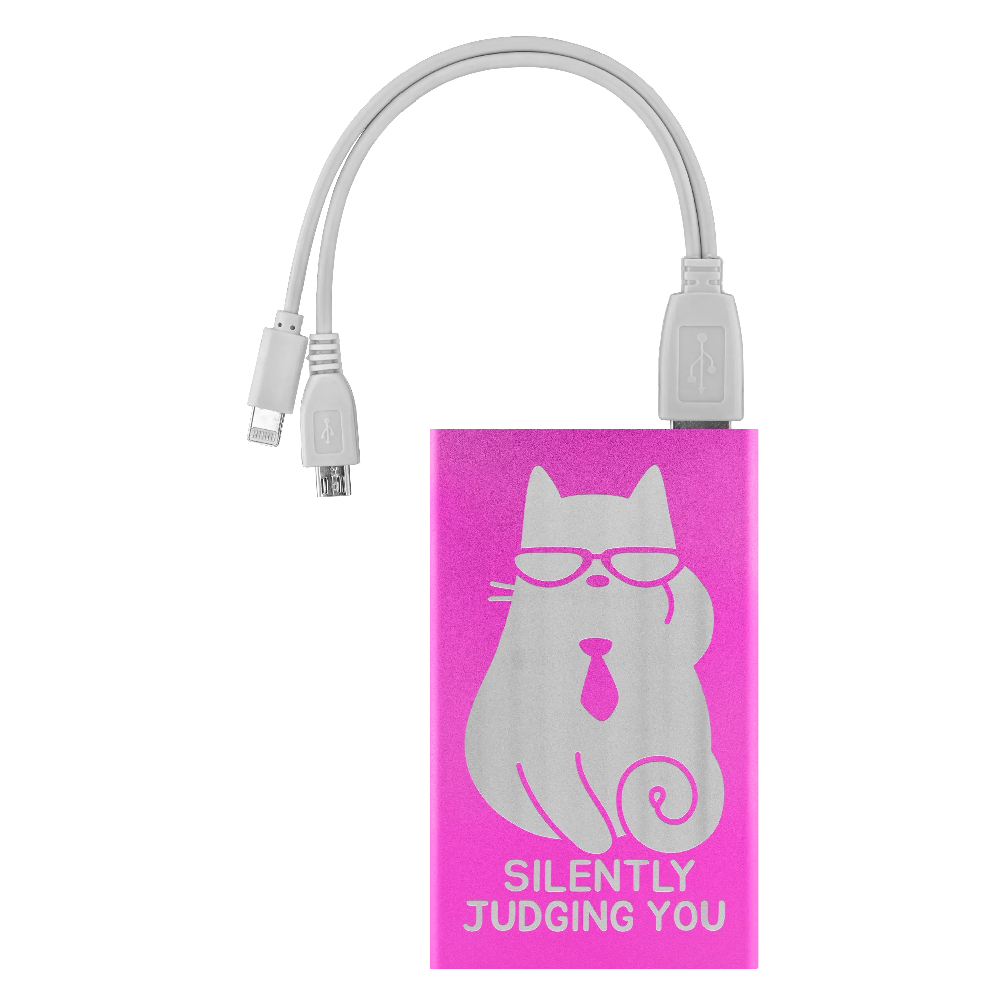 Silently Judging You Power Bank