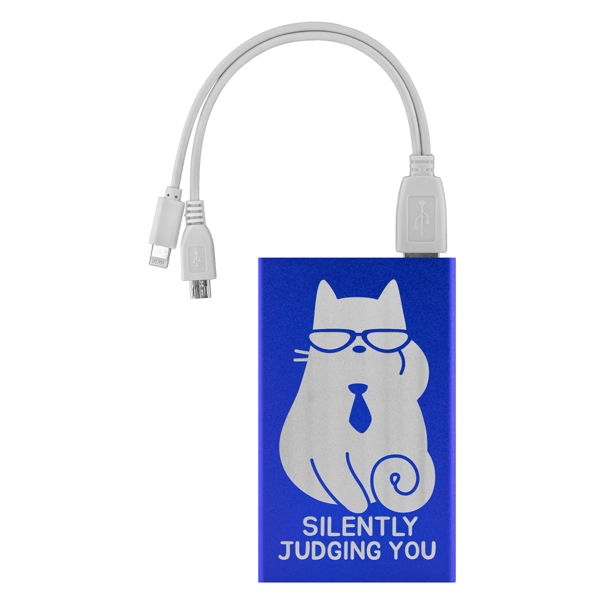 Silently Judging You Power Bank