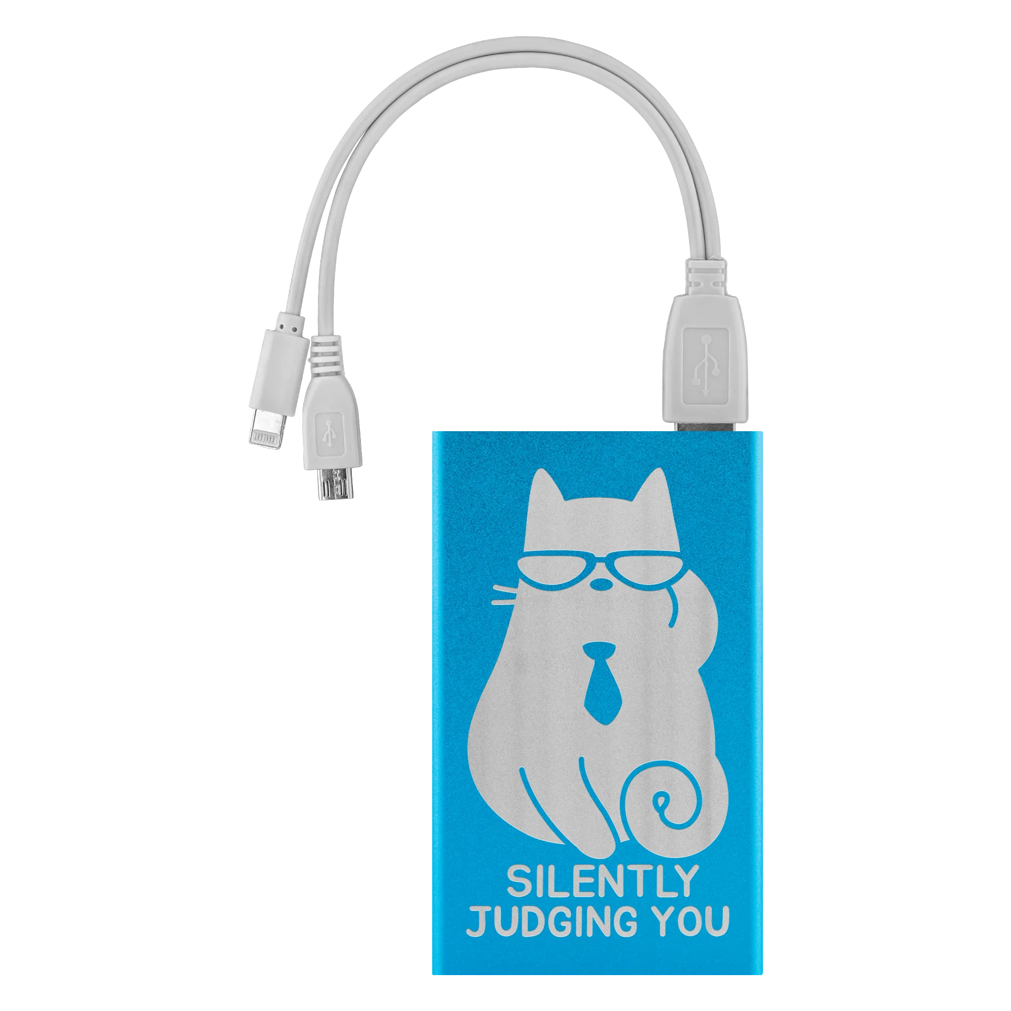 Silently Judging You Power Bank