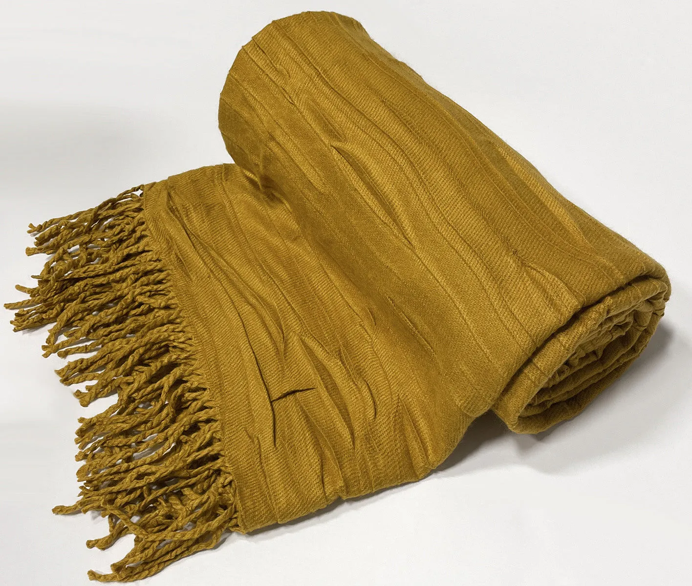 Sion Curry Throw Blanket - 50x60|Jeté Sion cari - 50x60|D258GAIL
