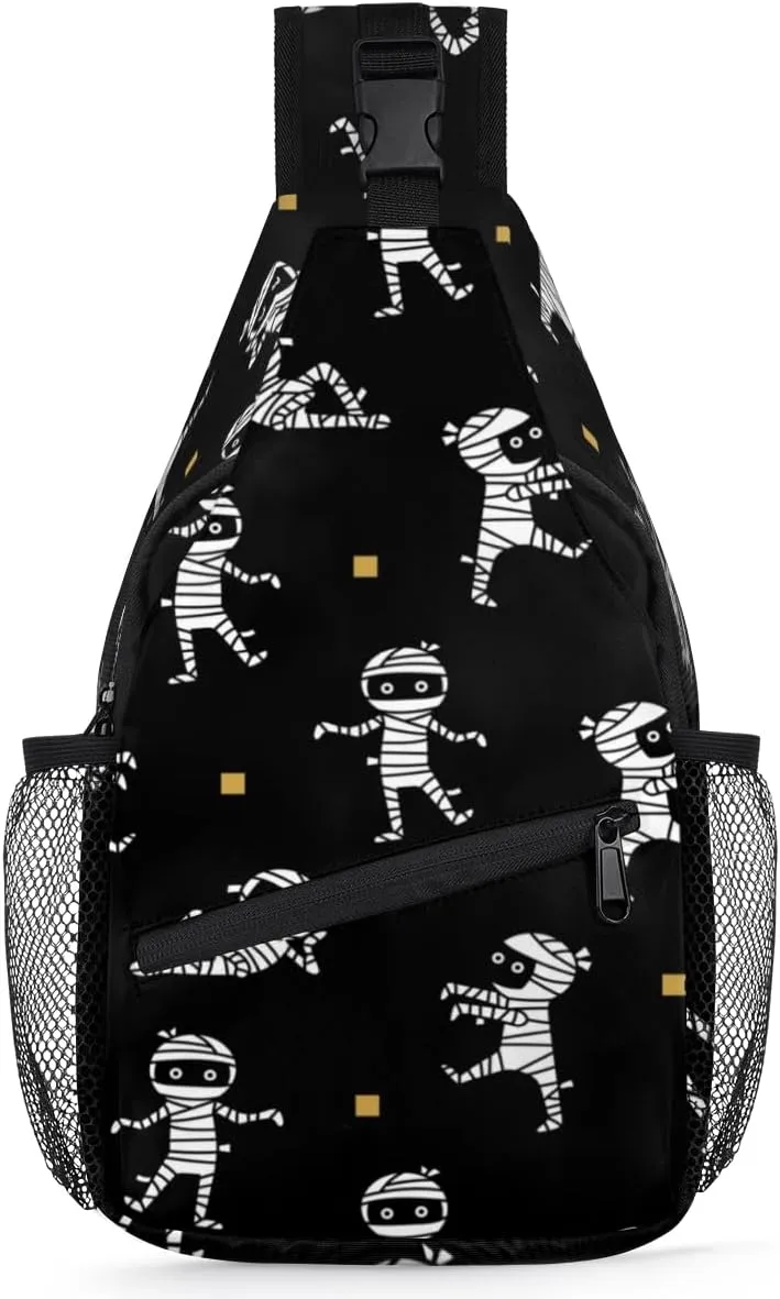Sling Bag for Women Men Chest Shoulder Backpack Multipurpose Crossbody Bag Lightweight Travel Hiking Daypack