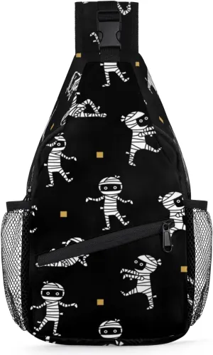 Sling Bag for Women Men Chest Shoulder Backpack Multipurpose Crossbody Bag Lightweight Travel Hiking Daypack