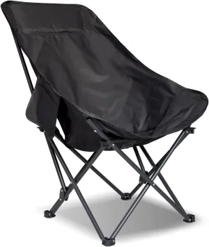 Smartmak Portable Sauna Chair, Fast Folding, with High Back Support Recliner and Adjustable Angle, Suitable for Oversized Home Sauna