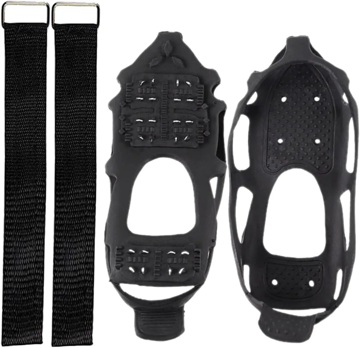 Snow Cleats for Shoes Tep Material Ice Grippers Non-Skid Climbing Crampon Shoe Covers
