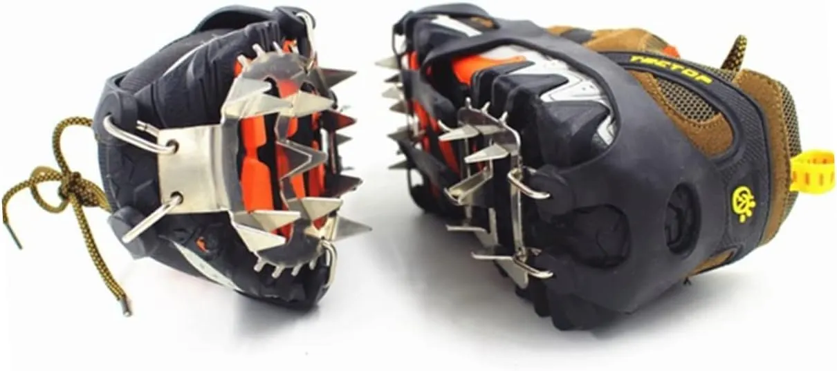 Snow Crampons Ice Spikes Grips Claw Grippers Anti Winter Accessories Ice Shoe Ice Cleats Snow Shoes