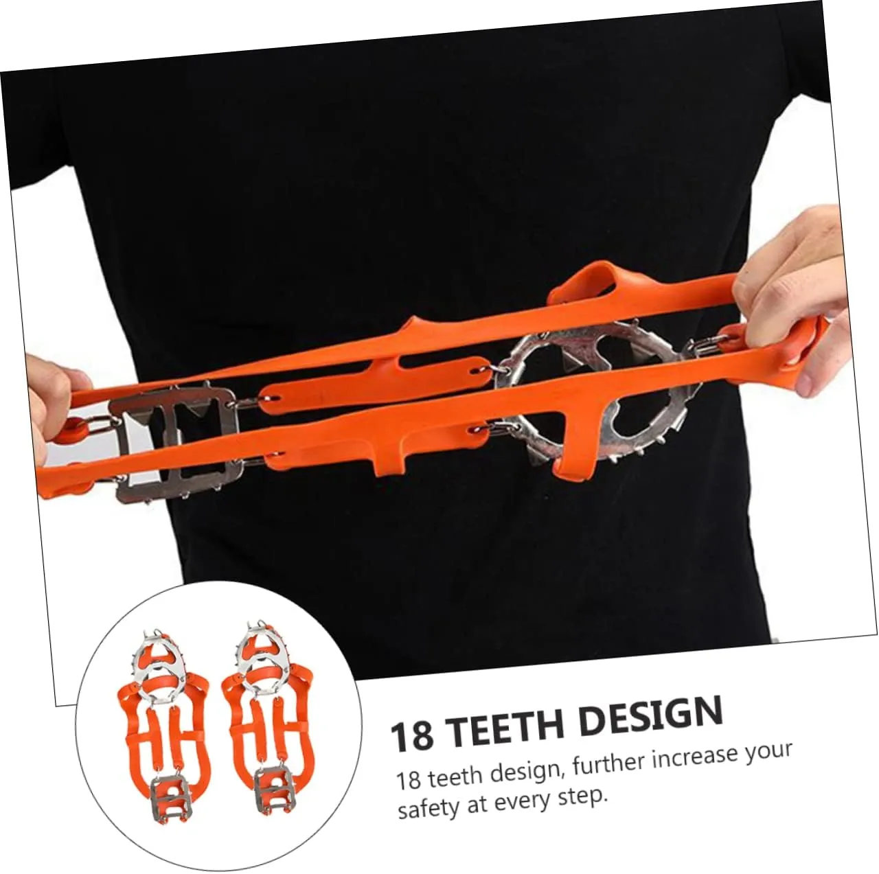 Snow Crampons Ice Spikes Grips Claw Grippers Anti Winter Accessories Ice Shoe Ice Cleats Snow Shoes