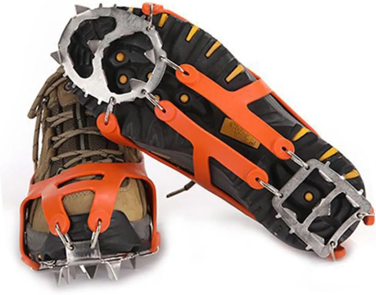 Snow Crampons Ice Spikes Grips Claw Grippers Anti Winter Accessories Ice Shoe Ice Cleats Snow Shoes