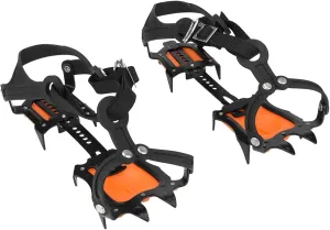 Snow Crampons, Slip Resistant Ice Gripper Portable Outdoor Sports 10 Toothed Snow Crampons
