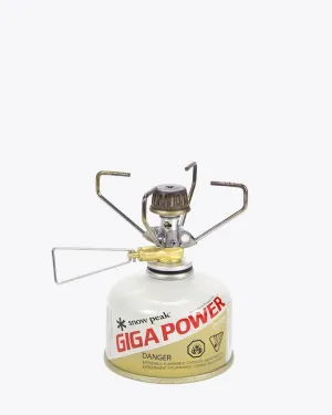 Snow Peak's Gigapower Stove, Manual
