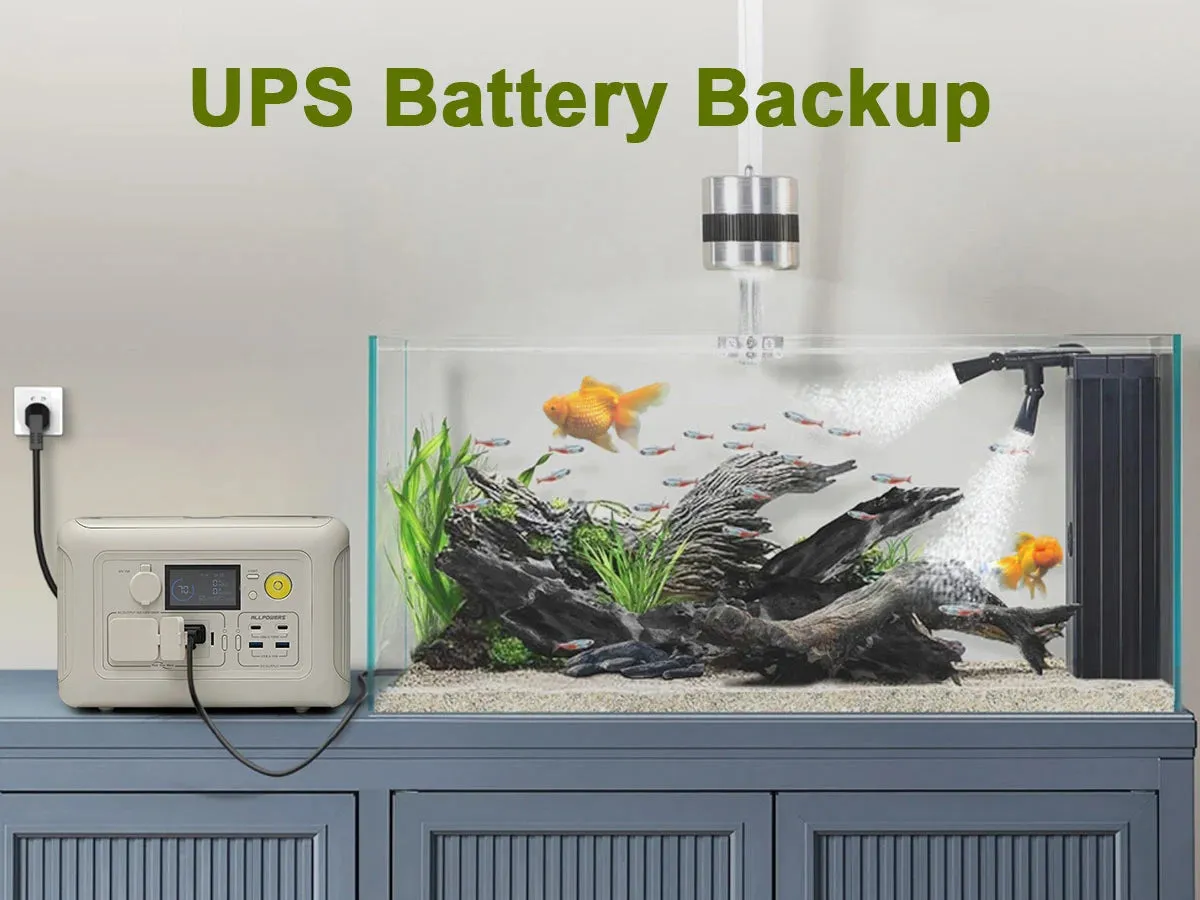 Solar Portable Power Station with Solar Panel for Home Backup and Outdoor Activities