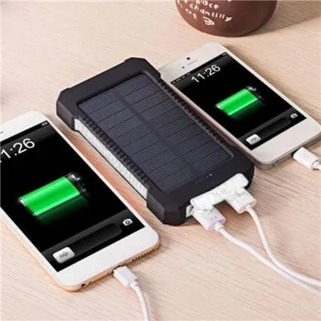 Solar Powered 30000mAh Powerbank