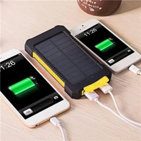 Solar Powered 30000mAh Powerbank