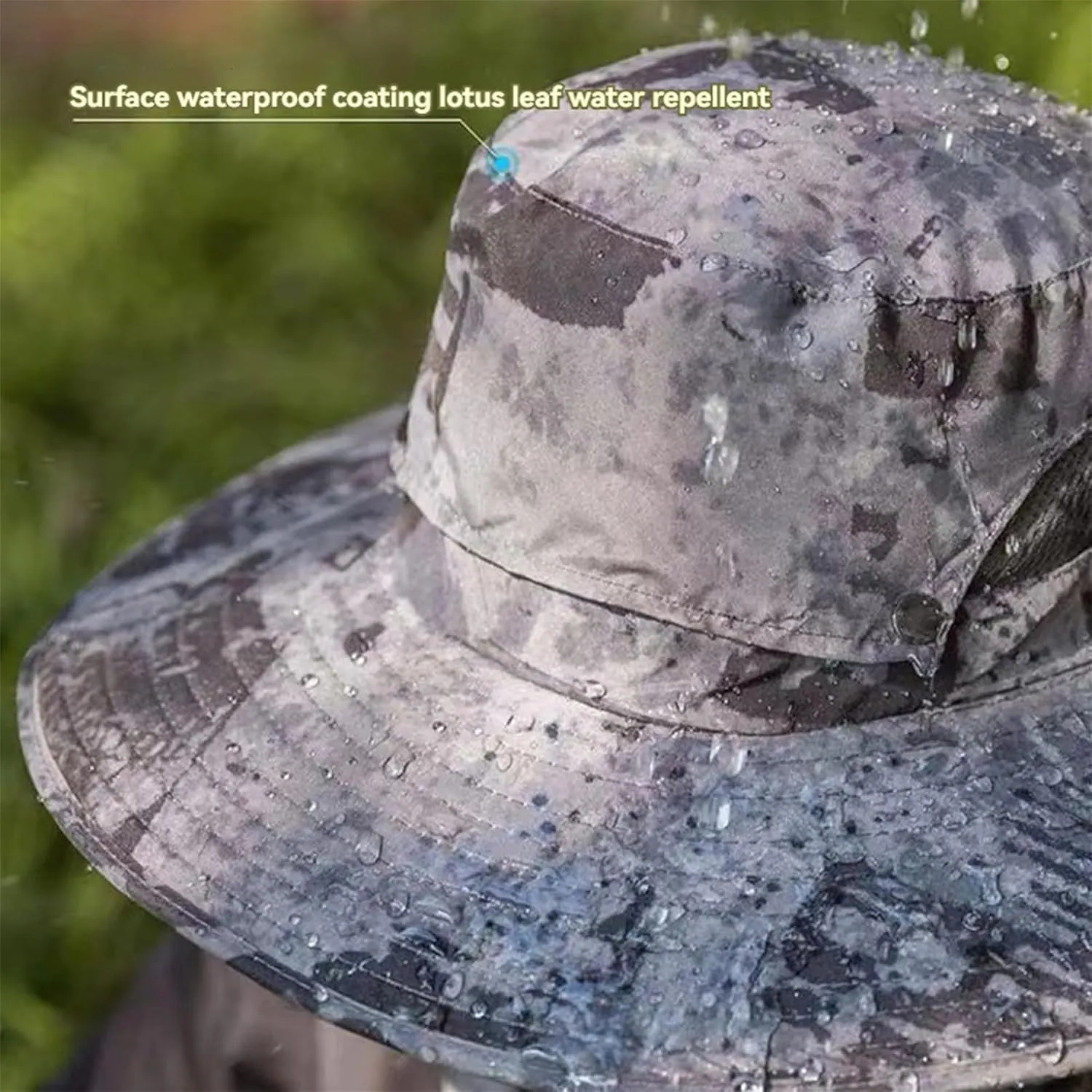 Solar Powered Fan Cooling Hat – for Outdoor Work and Fishing, Wide Brim Solar Fan Outdoor Fishing Hat for Travel