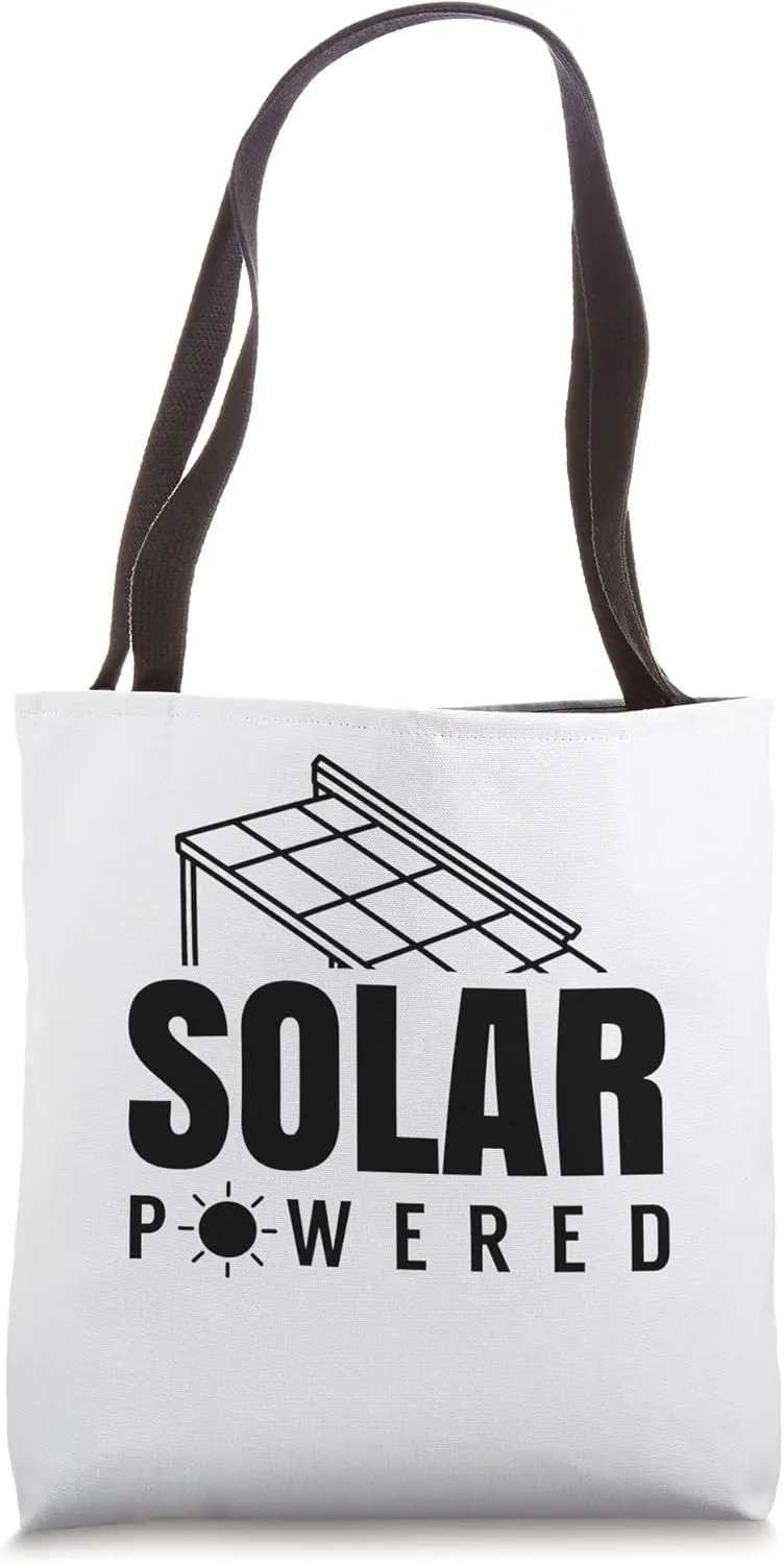 Solar-powered solar power solar energy Tote Bag