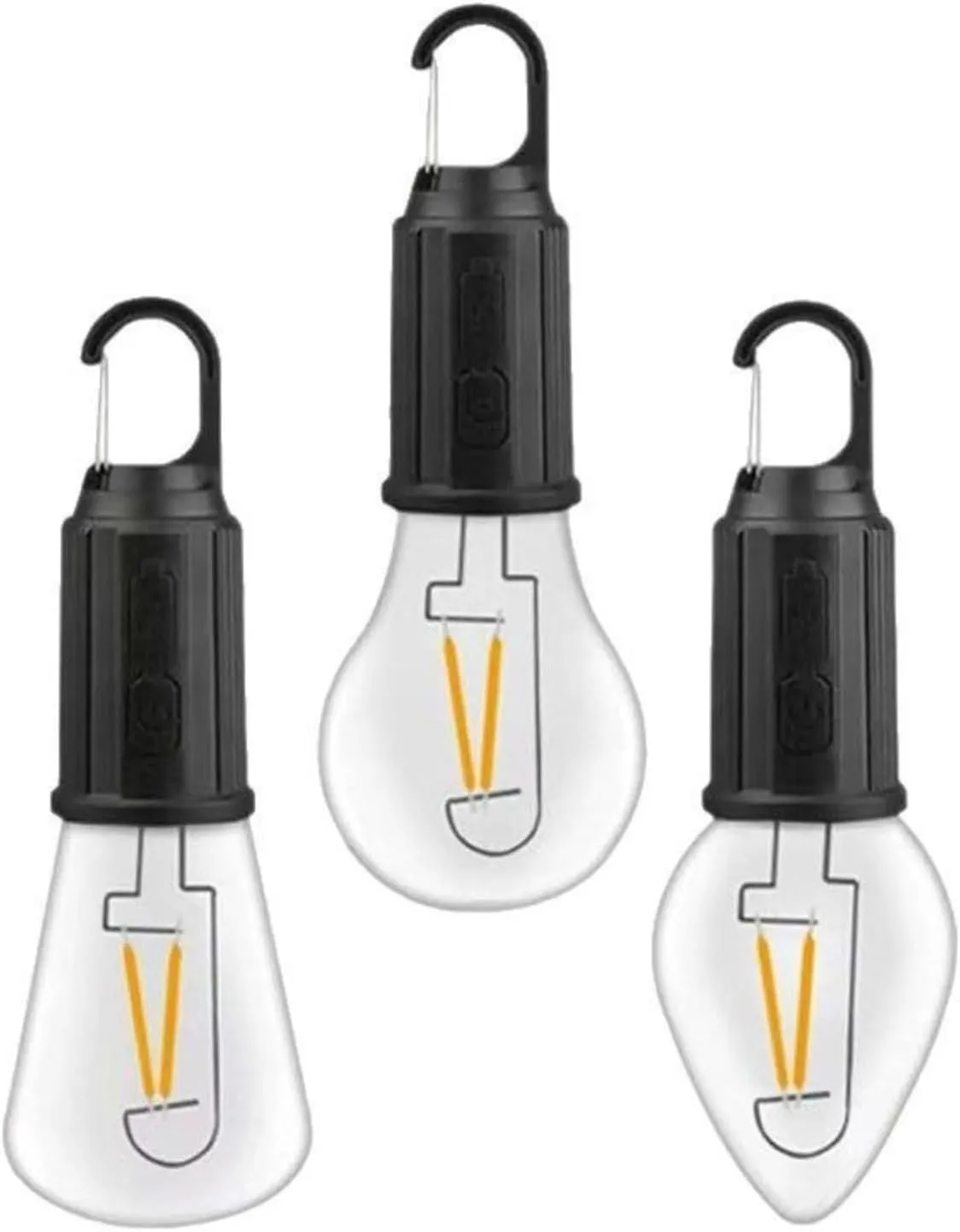 Solar Powered Spherical Camping Lamp - Multi Functional Portable Camping Lamp, Essential Lighting Tool for Outdoor Tents!