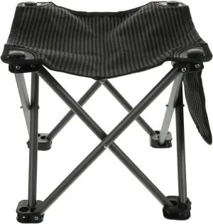 Sosoport 1set Portable Folding Fishing Chair with Side Pocket Lightweight Outdoor Stool for Camping Beach Picnics and to Carry and Quick to up