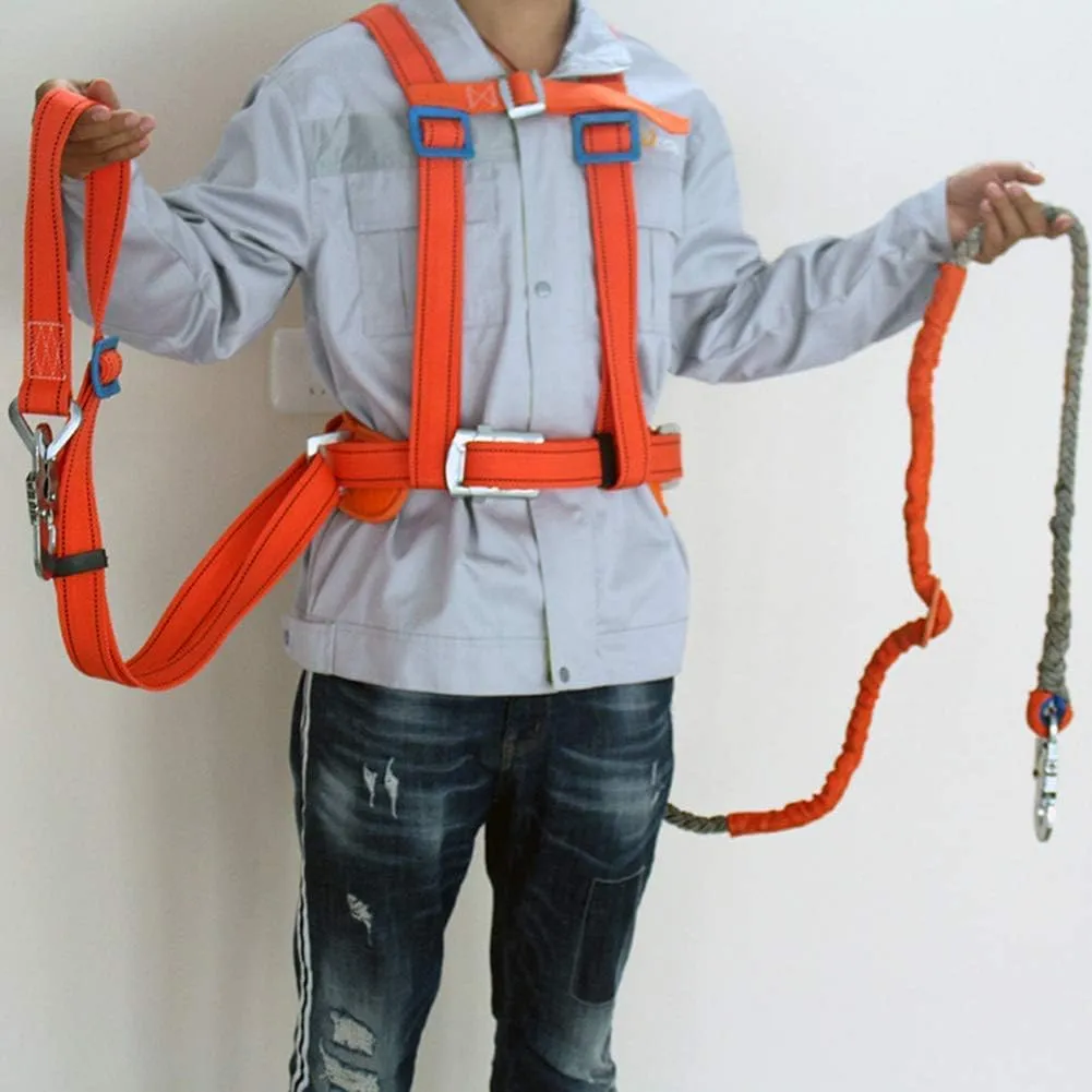 SSS seat Belt Outdoor Construction Rope Work Strap seat Belt Rescue Harness of Half SSS It's so Kind of You