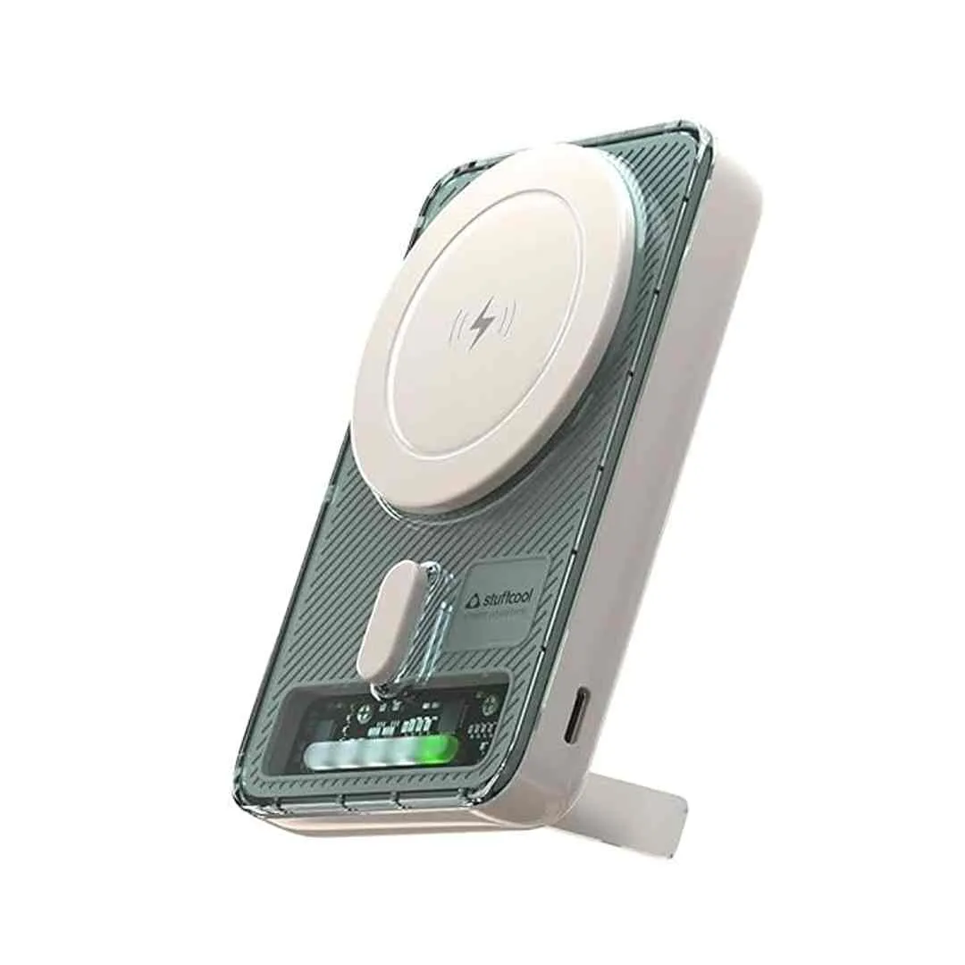 Stuffcool Lucid Plus 15W, 10000mAh Magnetic Wireless Powerbank