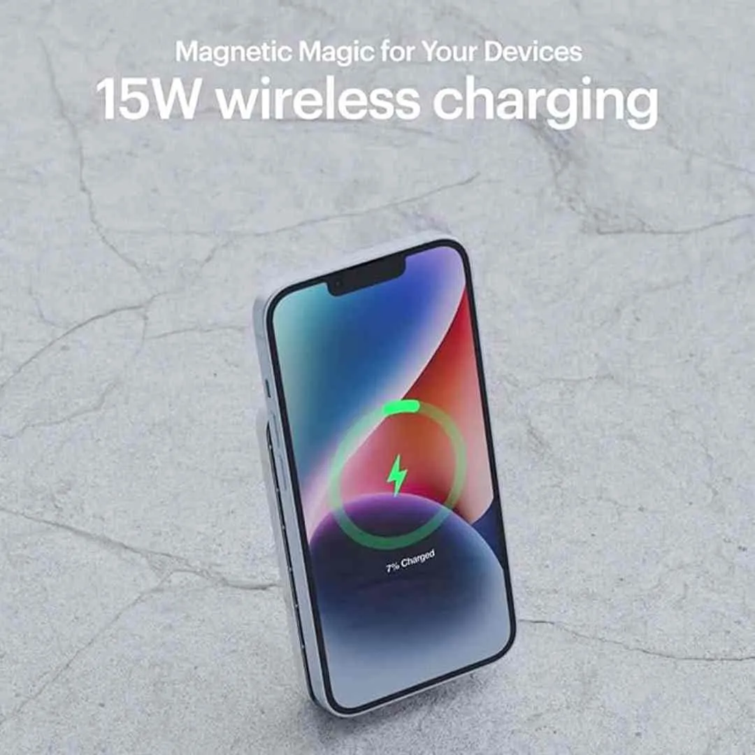 Stuffcool Lucid Plus 15W, 10000mAh Magnetic Wireless Powerbank