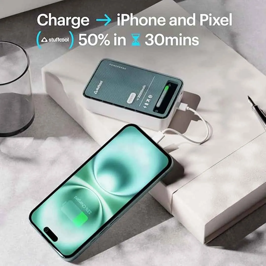 Stuffcool Roam  20000mAh Compact Powerbank